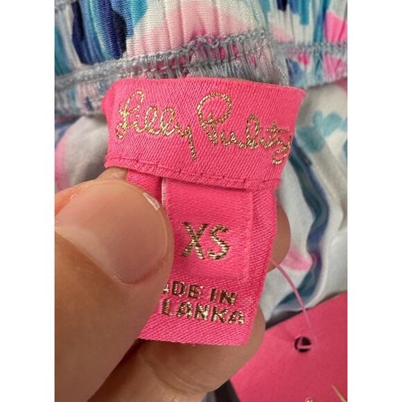 NWT $78 Lilly Pulitzer Neilah Shorts Size XS Women’s Blue - Picture 4 of 11